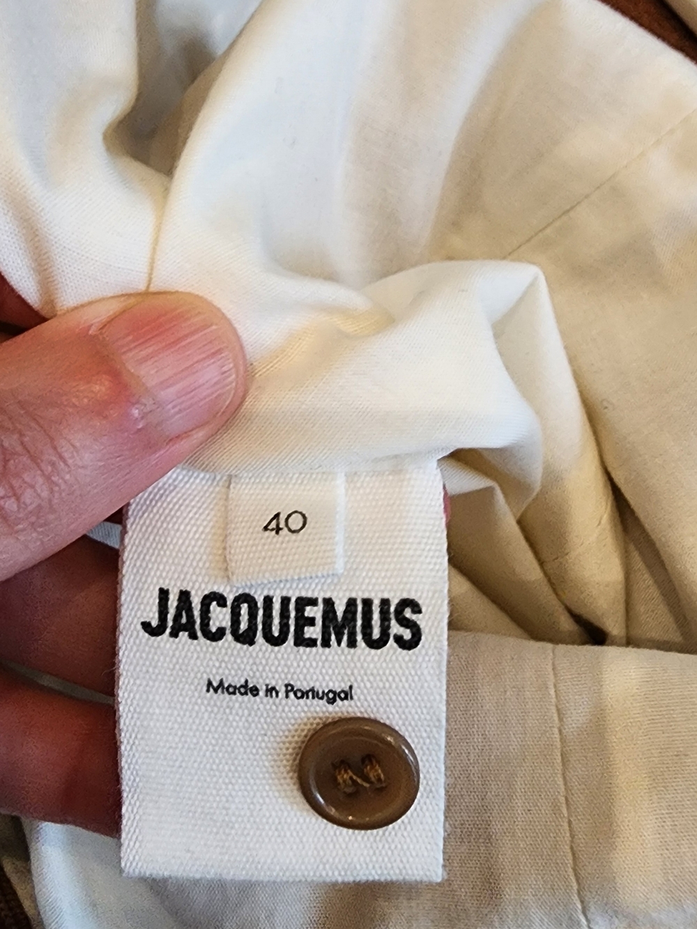 Jacquemus Tan Strapless Maxi Dress Size M - Picture 9 of 14